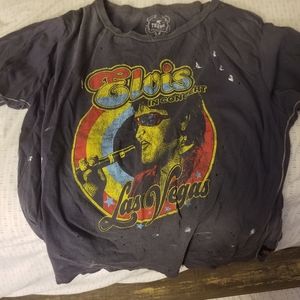 Sold)!!!!!!Rare Trunk LTD Elvis tee
